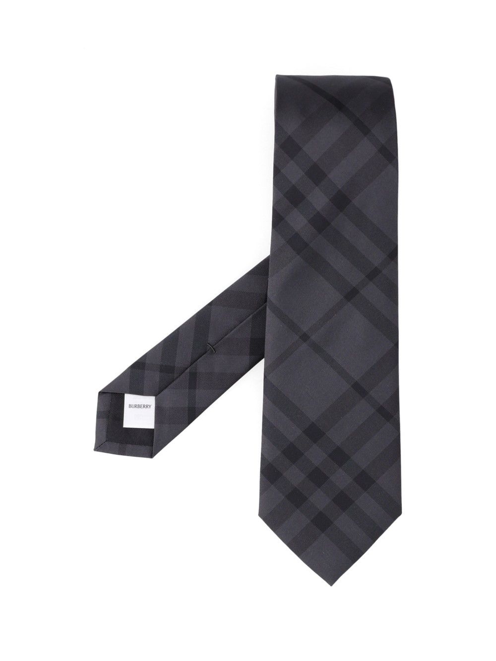 Burberry Checked Silk Tie Ties And Bow Ties - Grey | d60f318d2a2aa5261d56b6309fa22f291fbbec27