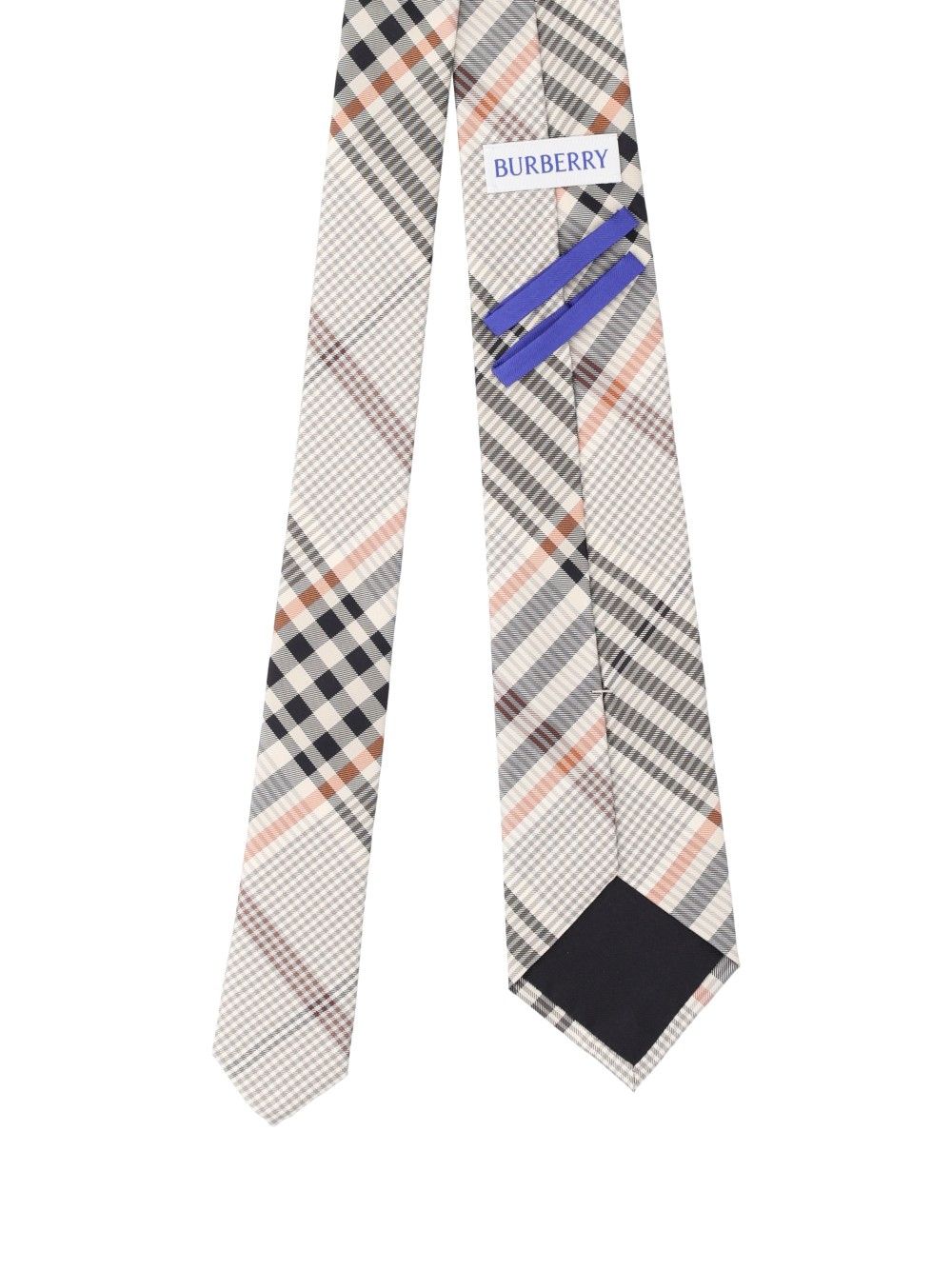 Burberry Checked Silk Tie Ties And Bow Ties - Beige | 6495b7d22855d803d4f2b8972950eaf97a0310d8