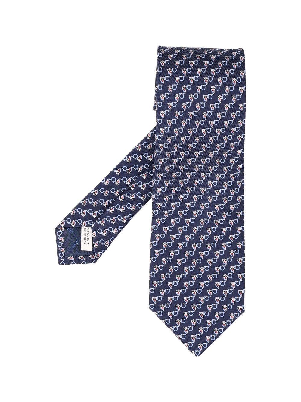 Ferragamo Gufo Ties And Bow Ties - Blue | b04e6275b0959cdccddb4069fb7ecf8eab0d59c0