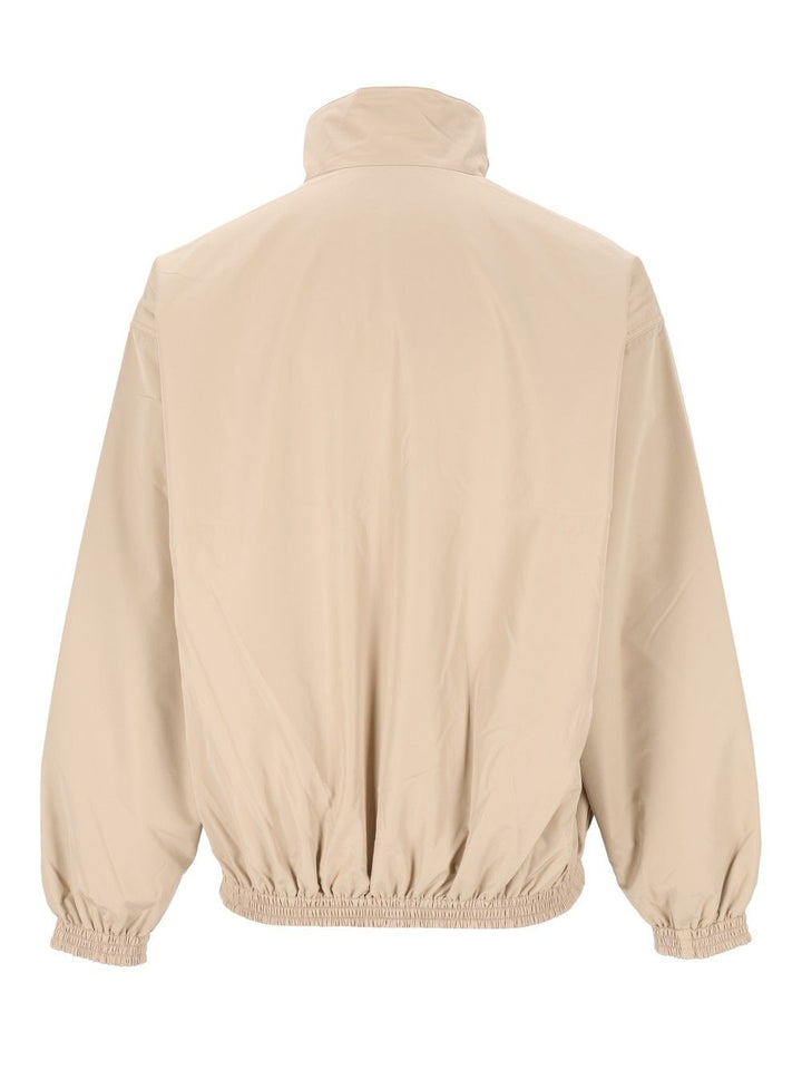 Acne Studios Reversible Jacket With Logo Jackets - Beige | 3d0853de797660ee9af730782a0414bff7423173