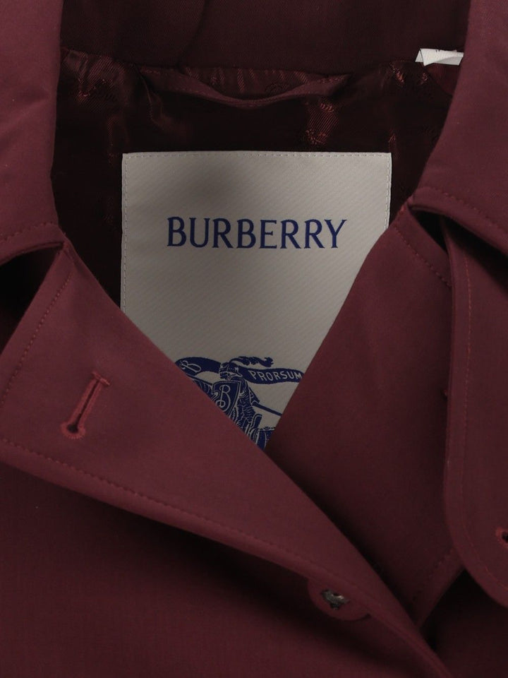 Burberry Mayfair Trench Jacket Jackets - Bordeaux | 4ecfc0f7065564281a91fea7dda2c5587f45834e