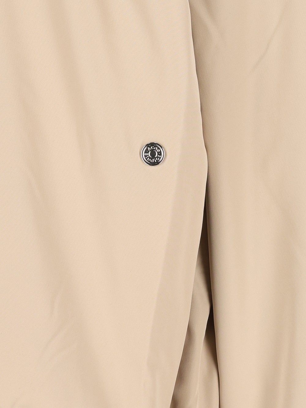 Acne Studios High-Neck Zip Up Jacket Jackets - Beige | 43bbca8b945ac47fb2e5292a6e8cefcf3a3ae8d2