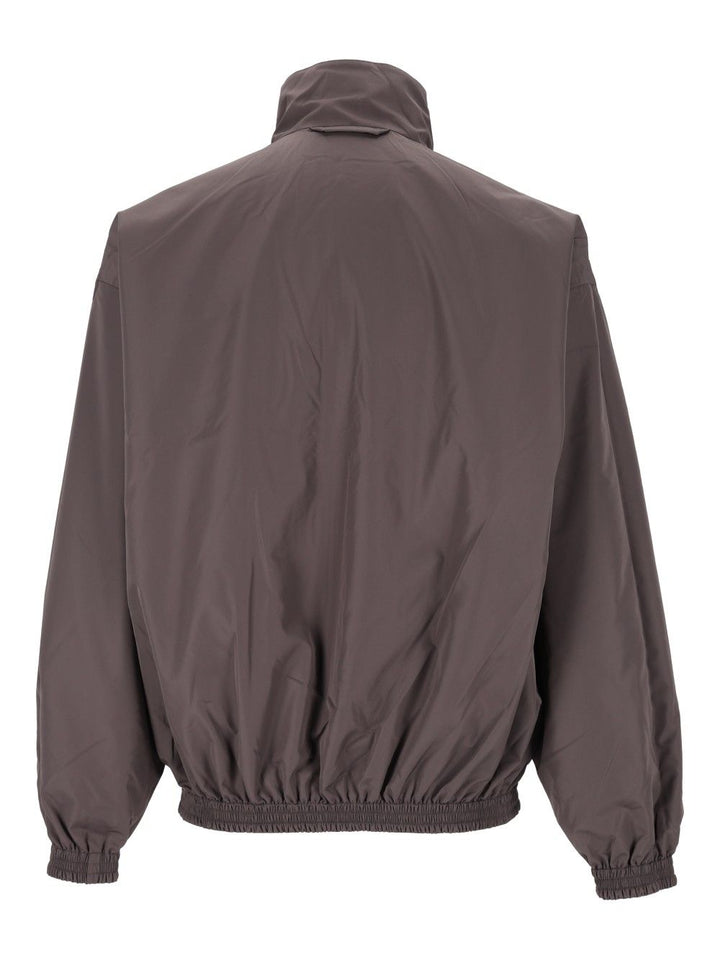 Acne Studios High-Neck Zip Up Jacket Jackets - Beige | 259d05caab9074bfb3a6bd366a524f9a9e20ac29