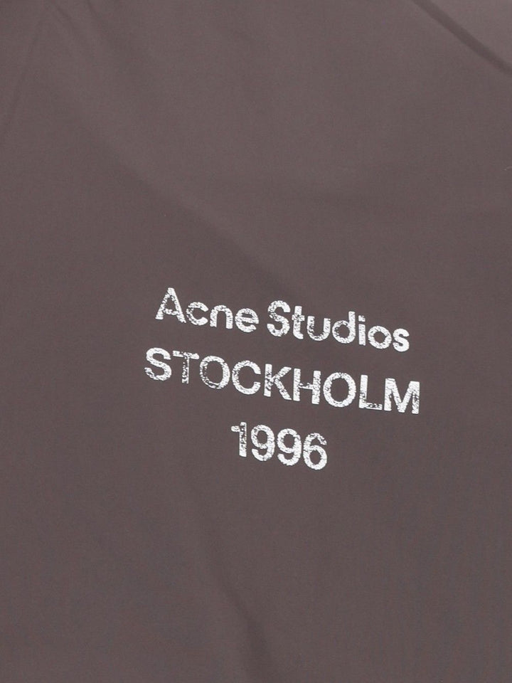 Acne Studios High-Neck Zip Up Jacket Jackets - Beige | 1b722864c9a7b97c3decb32e1f3a4c8b4b67ee36