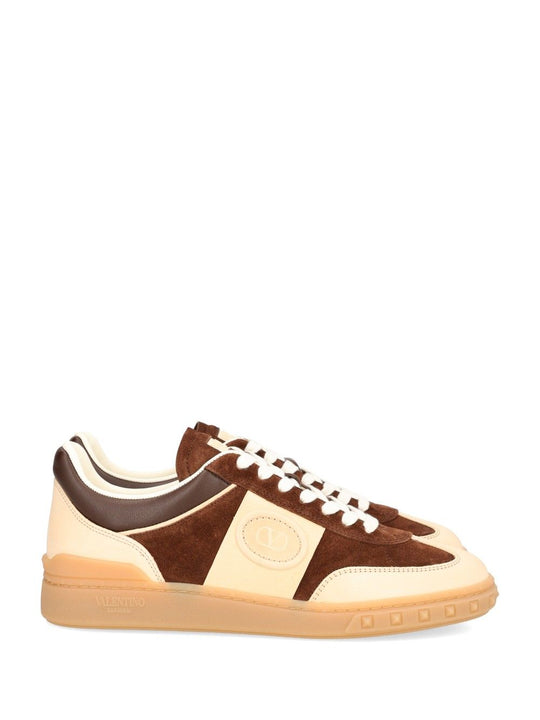 Sneaker | Upvillage | Crosta/Vitello Nappato/Vacchetta/Vlogo Sneakers Brown