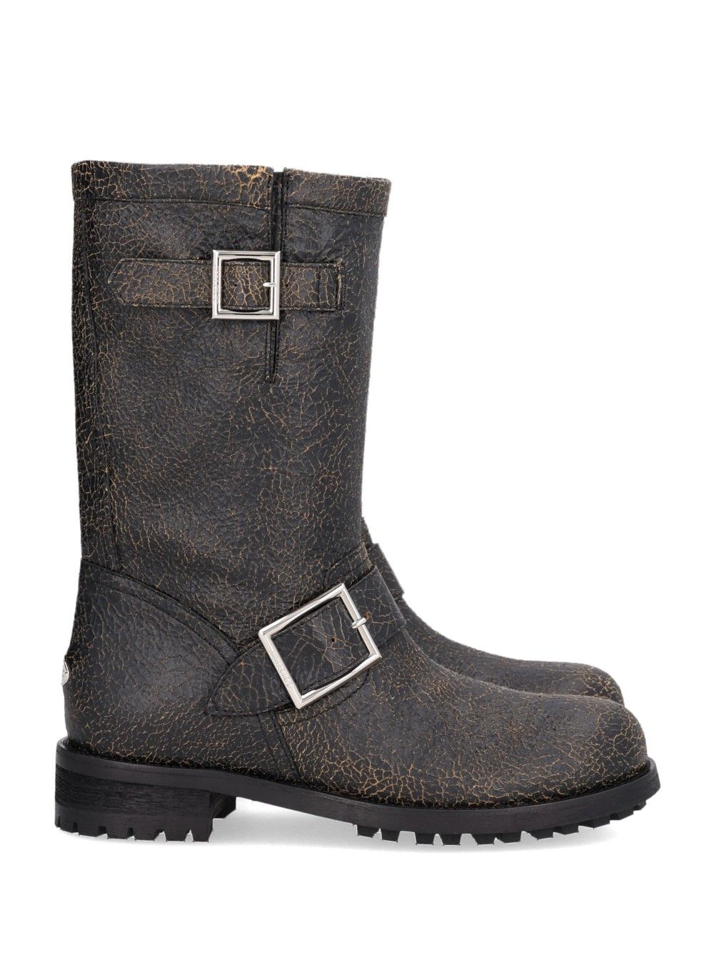 Jimmy Choo Biker Mid Boot Boots - Black | 18d18031321f189085d26a9f3b899d82813cc587