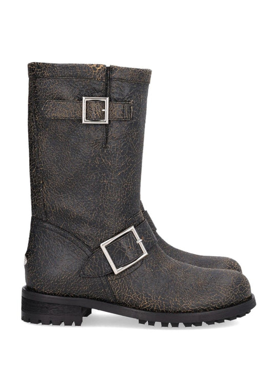 Biker Mid Boot Boots Black