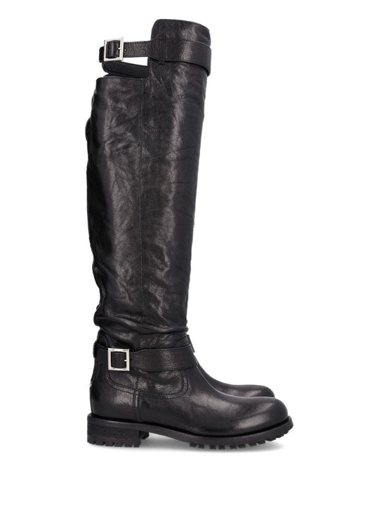 Biker Kb Boot Boots Black