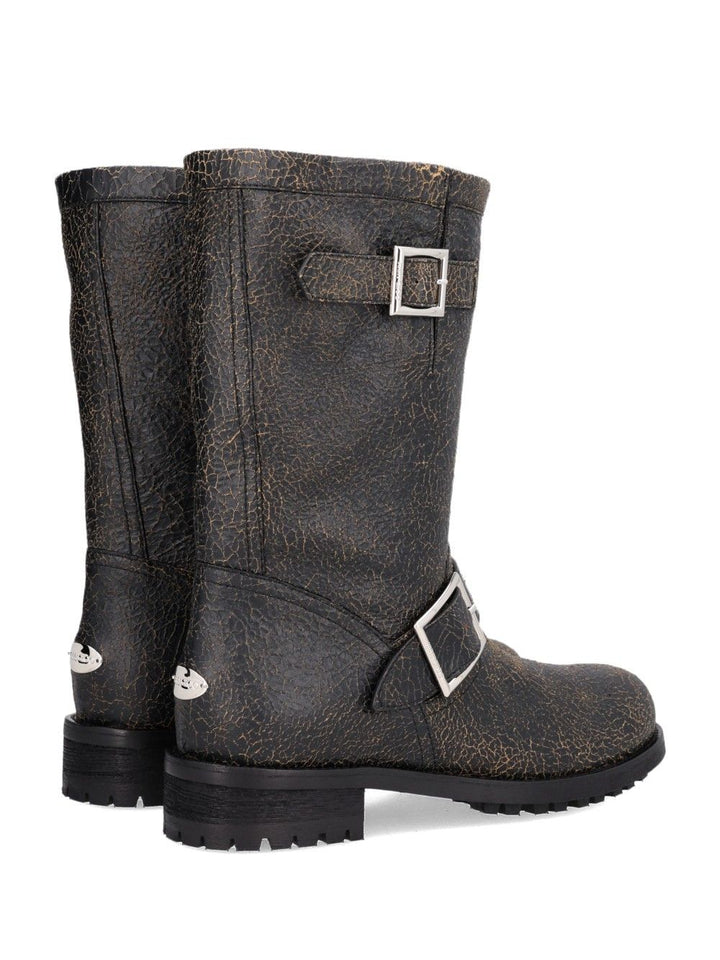 Jimmy Choo Biker Boots - Black | 5a5de52c5f4e584546fc5b8129b1f02ad36d5353