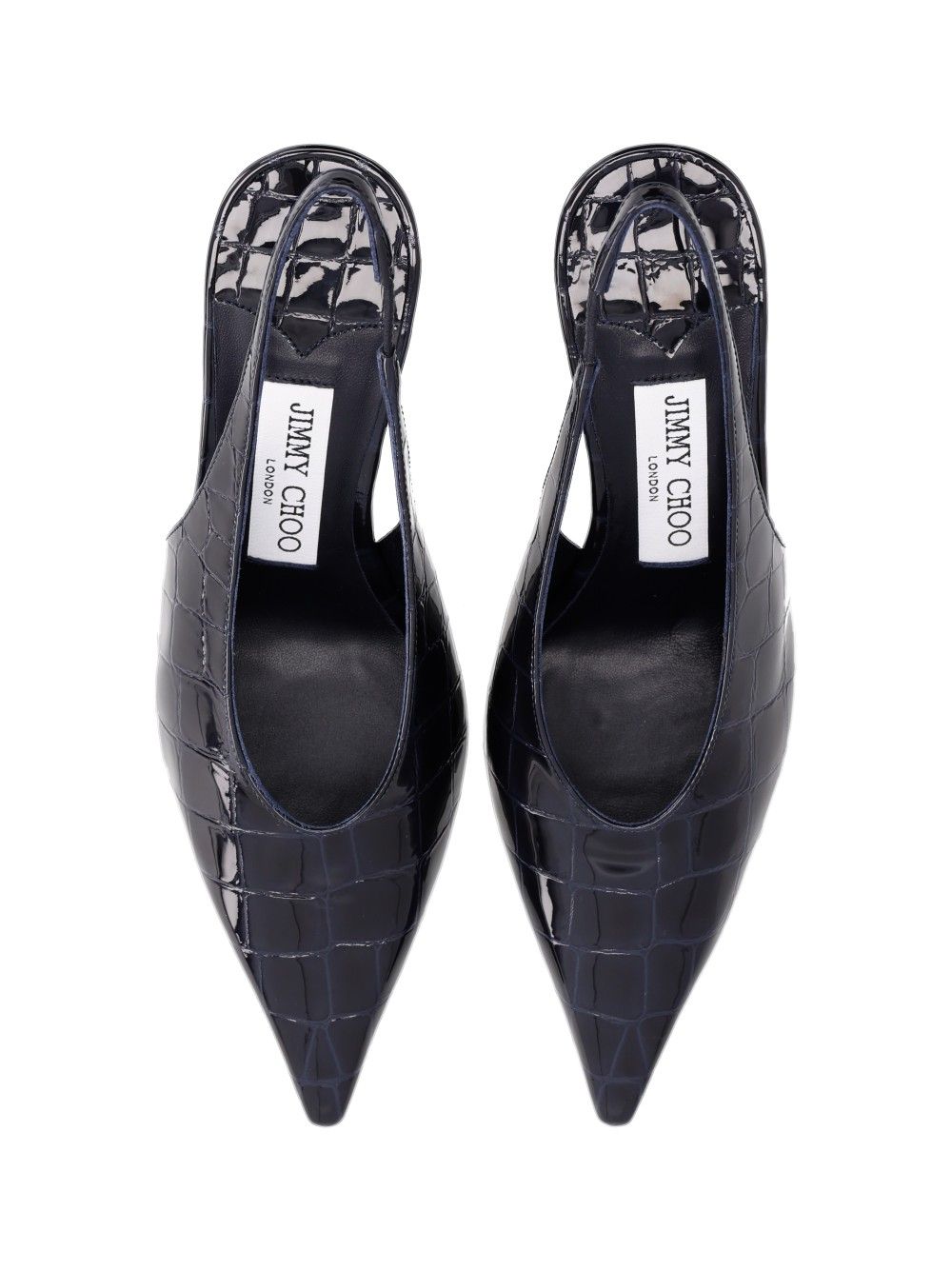 Jimmy Choo Isa 80 Slingback Pumps - Blue | 3c88c63280cc0229e51fe71dac578dd1c00f0c41