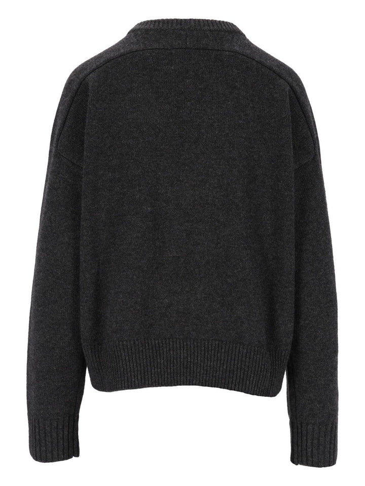 Loulou De Saison Breha Sweater Knitwear - Grey | fc39c31d408ea067718974926e4b9e087544440b