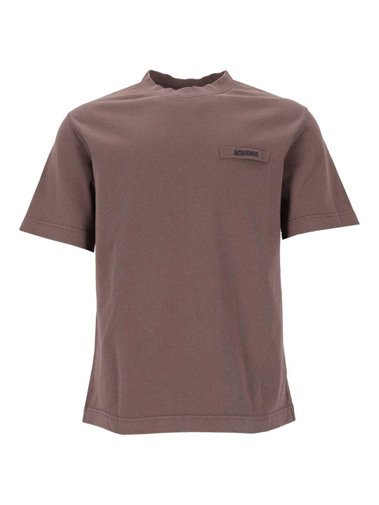 Cotton T-Shirt Brown