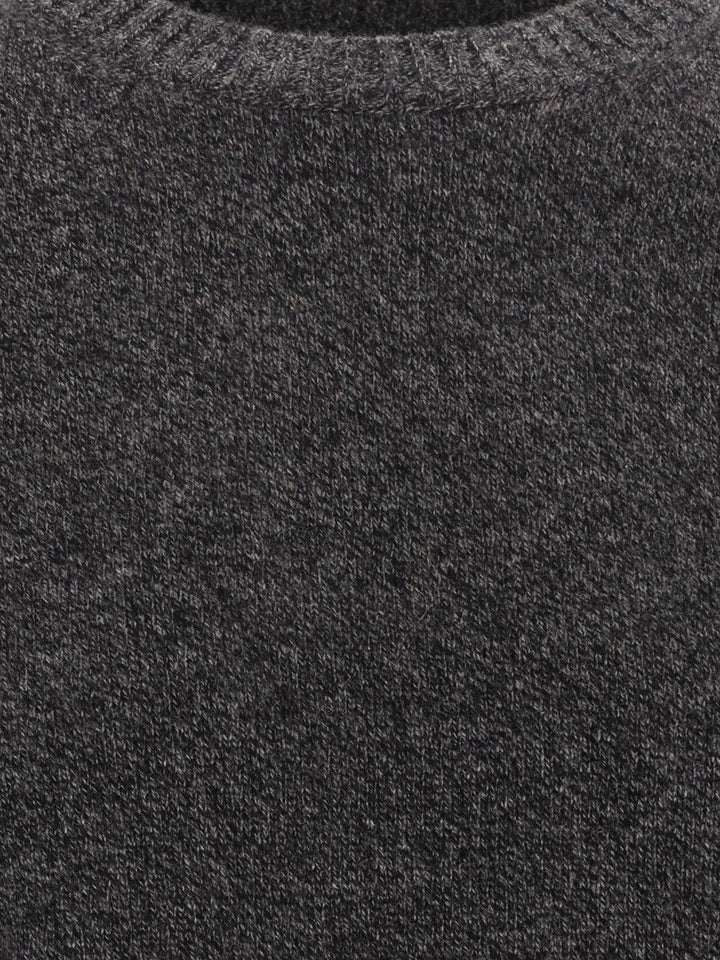 Loulou De Saison Anton Lds Knitwear - Grey | 9835ad58cf95f2c8877446a4b9d670124e204f23