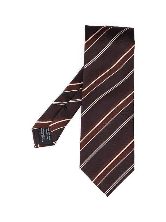 Tie 8cm Ties And Bow Ties Brown