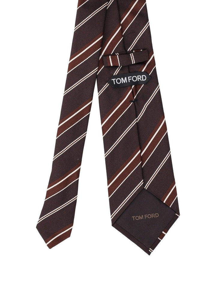 Tom Ford Tie 8cm Ties And Bow Ties - Brown | 2b00b64cd39a07636d66f6edca444bdecb0605a1