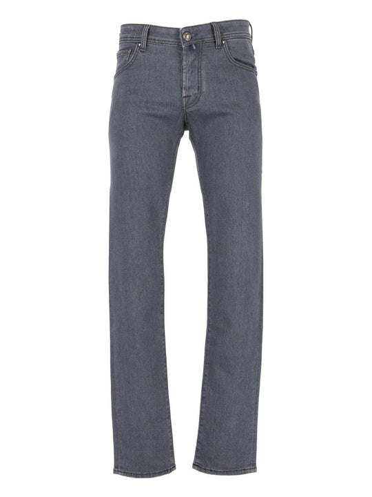 Pant 5 Pkt Super Slim Fit Nick 10,5 Oz Salpa Nera 92 Cot 8 Elastan Jeans Grey