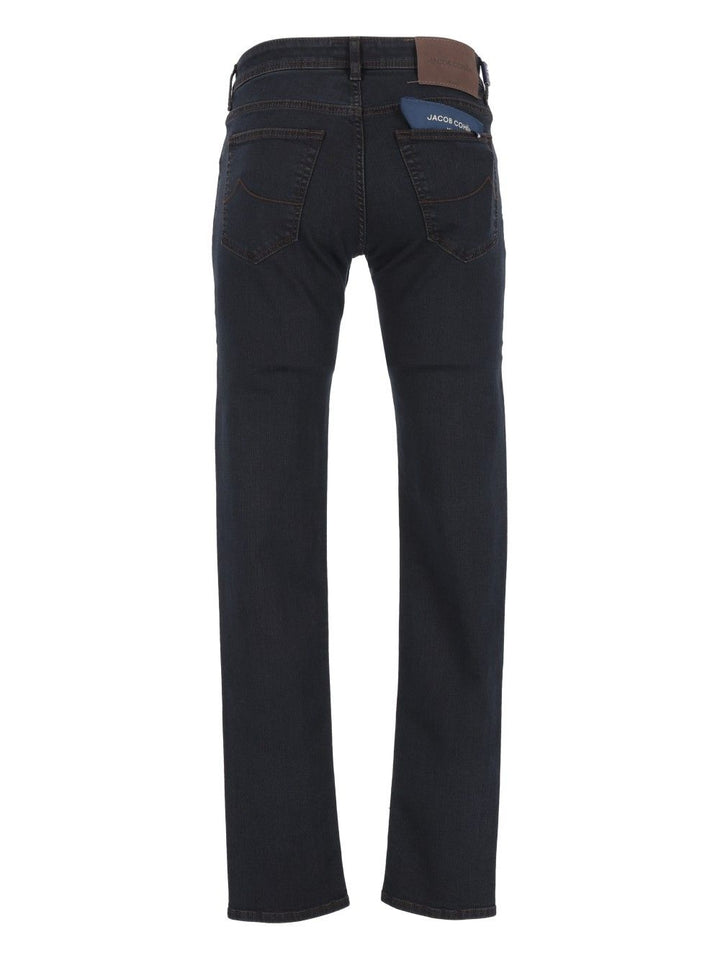 Jacob Cohen Pant 5 Pkt Super Slim Fit Nick  10 Oz Salpa Marrone 92 Cot 8 Elastan Jeans - Blue | 776fbae1e4a333c93fcc6df40c35c30042f39b51