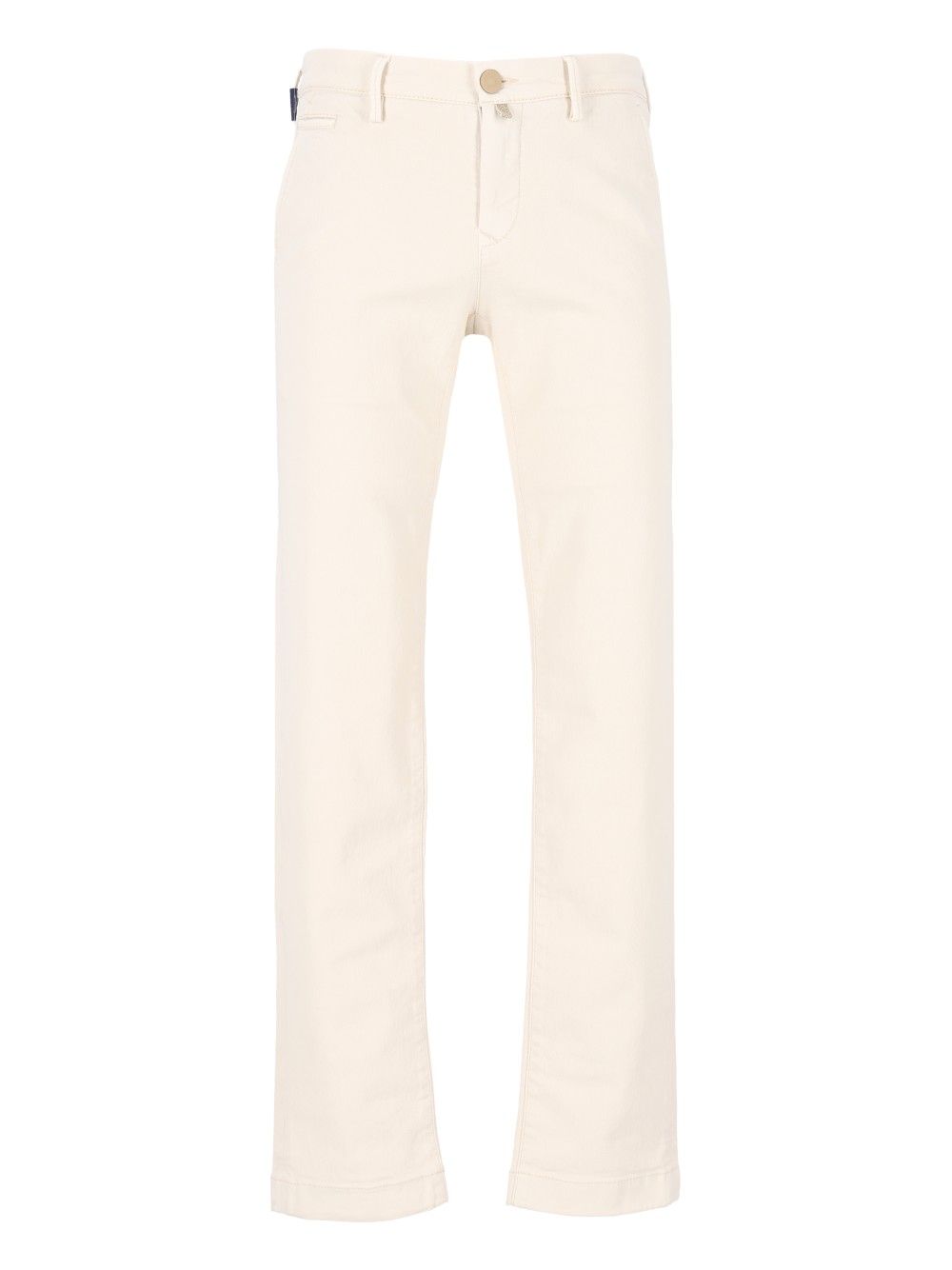 Jacob Cohen Pantalone Slim Fit Bobby 93 Cot 7 Elastan Trousers - White | fe54e6fed0777662859f467e9ba83bb985bb4722