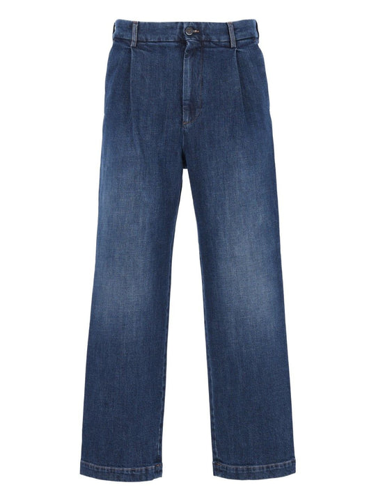 Pantalone Mazenga Paro 99 Cotone 1 Elastan Trousers Blue