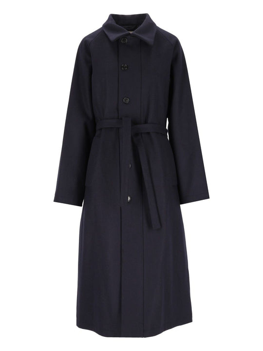 Capospalla Ovidio Caramal 75 Lana 25 Poliammide Jackets Blue