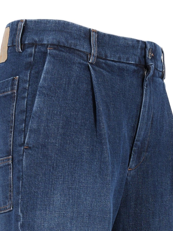 Barena Venezia Pantalone Mazenga Paro 99 Cotone 1 Elastan Trousers - Blue | 4fb16ab1ddbdebff7481c4f89afac10ad1331fdc