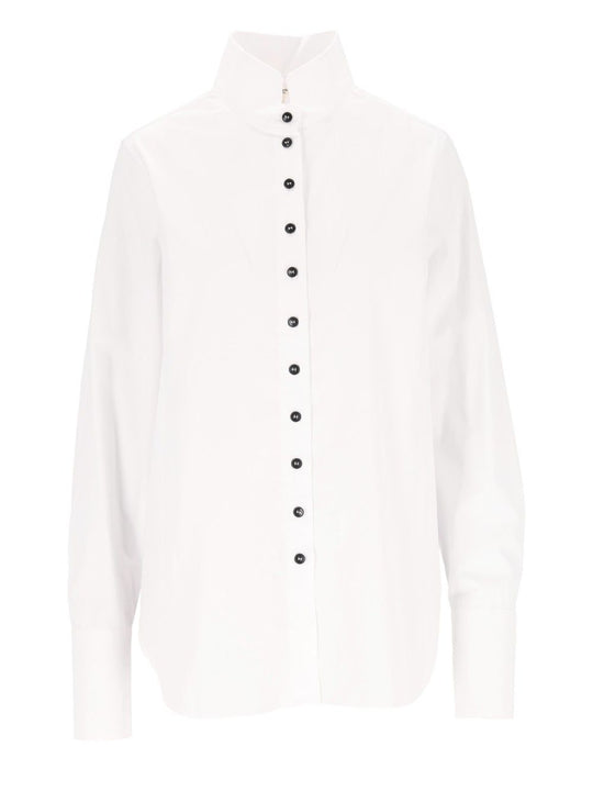 Camicia Alvina Bagio 100 Cotone Shirts White