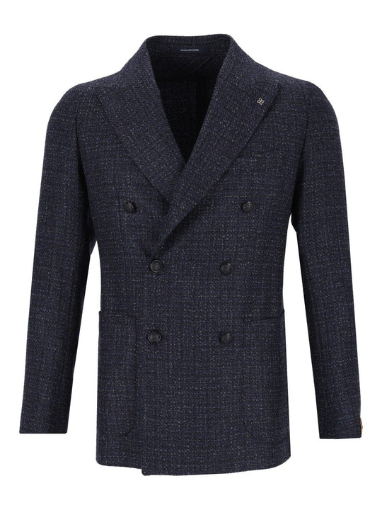 Montecarlo D.Petto 86 Lana 14 Polies Jackets Blue