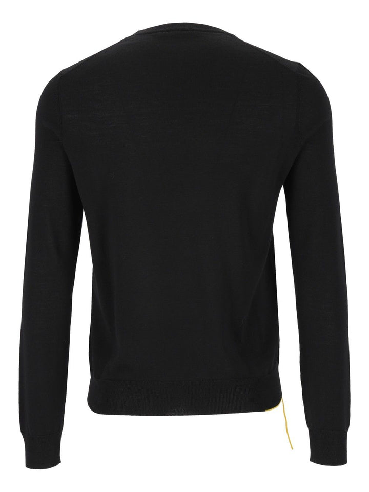 Fendi Merino Wool Sweater Knitwear - Black | ed5572cb8faf27812d54bf9c9737e0f3947dfac2