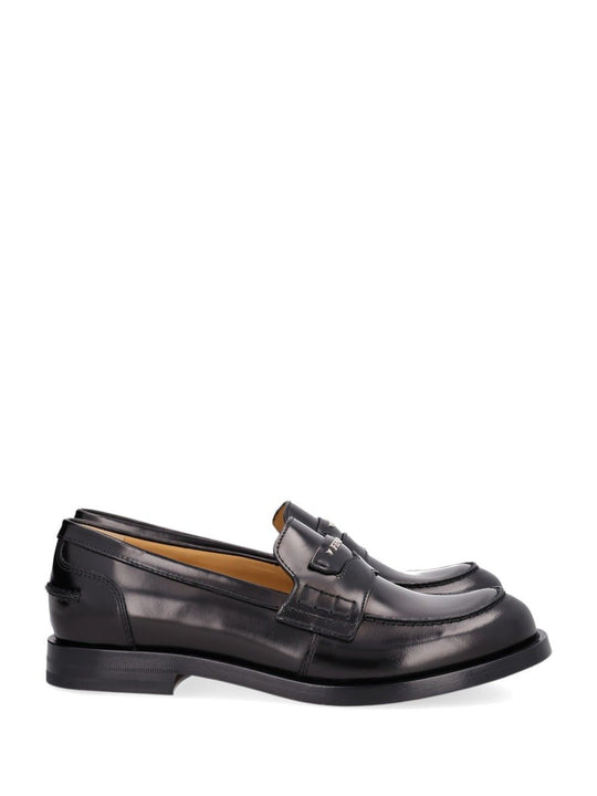 Loafer Vitello Abrasivato Scarpe Basse Black