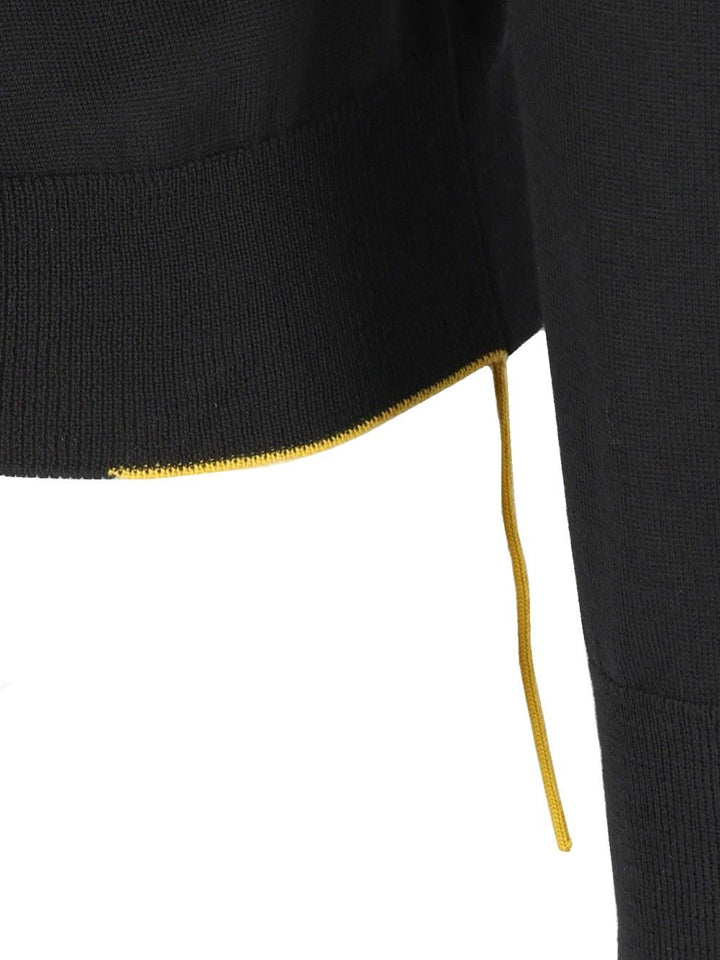Fendi Merino Wool Sweater Knitwear - Black | ea67cbd8a4c0cea5b1e200e7dbdb754f85c737e1