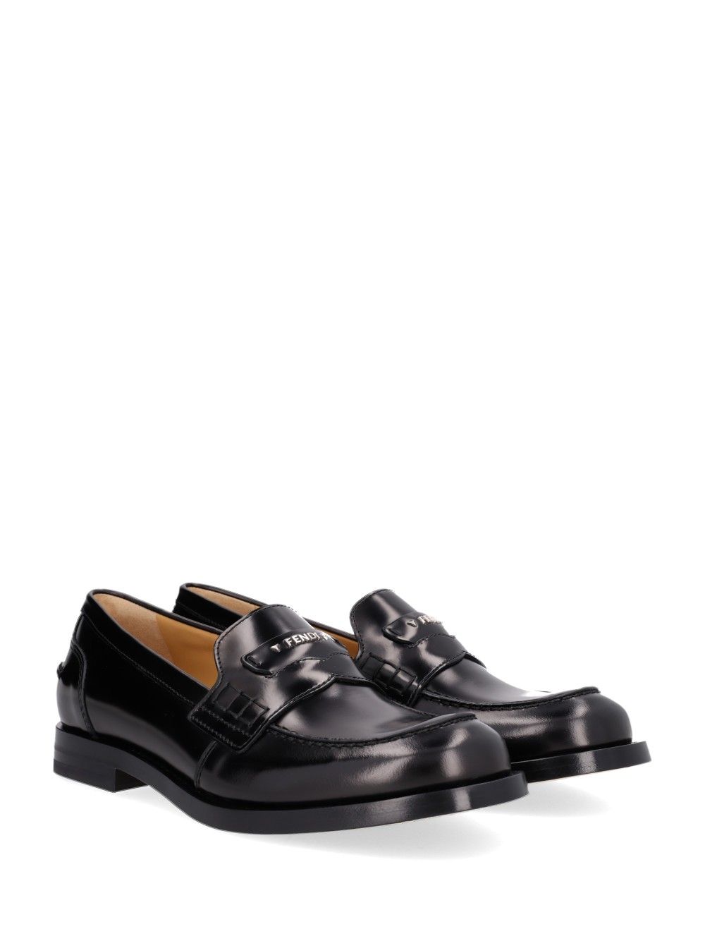 Fendi Fendi Ateneo Moccasin Scarpe basse - Black | b995647e56c9d4cc8c4e7fa492d473b6b77ca28e