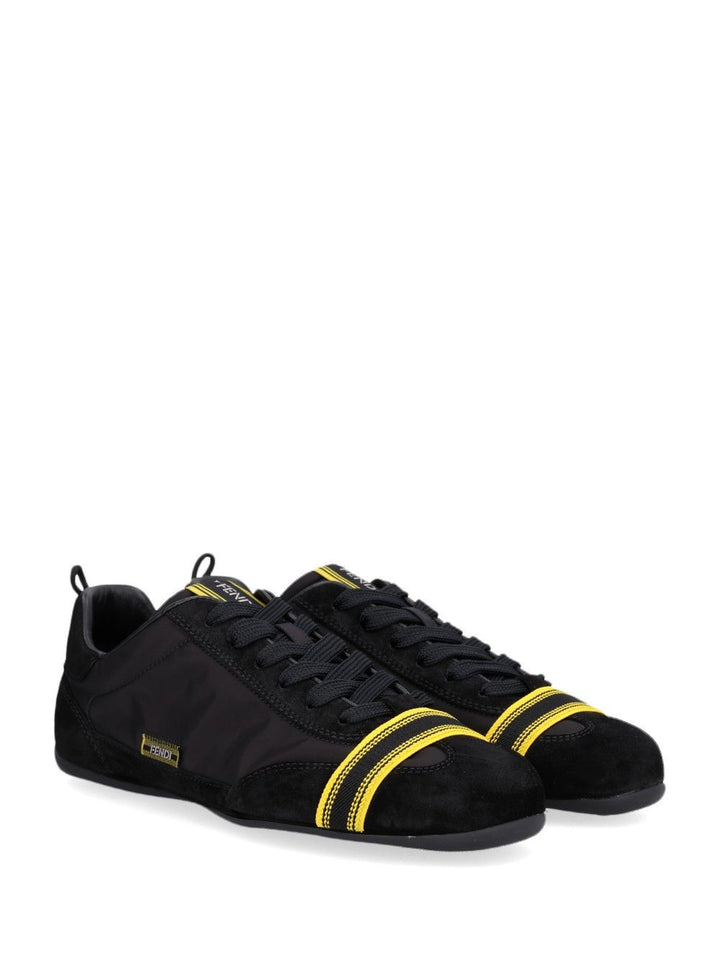 Fendi Fendi Wrap Sneaker Sneakers - Black | cf24ae9cb969a4b2ce6131662e4df93aa38d8cd8
