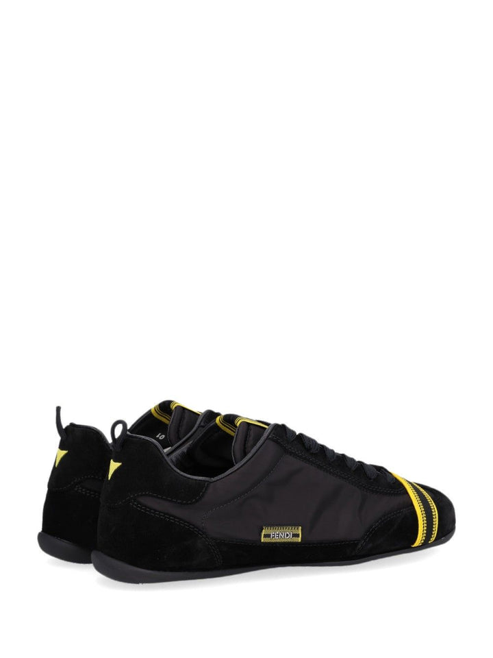 Fendi Fendi Wrap Sneaker Sneakers - Black | b03ae303894a6f805d89db9a6b2e091c1064d715