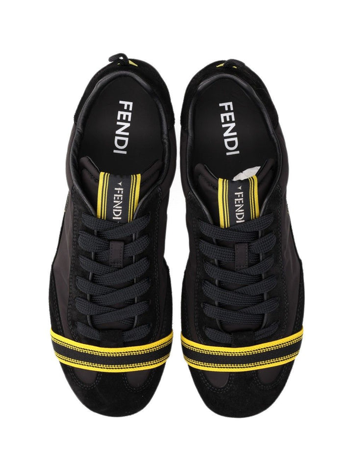 Fendi Fendi Wrap Sneaker Sneakers - Black | 4e6a9b15e5196c09114f555e1d165b3c00c9d3c3