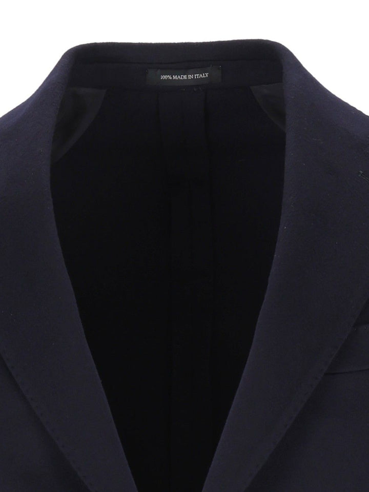 Al Duca D'Aosta Blazer Fusion Sfoderata R7 100 Cachemire Jackets - Blue | eda2bf7b53f5224c9007efbe6ef5bc4205e7ebee