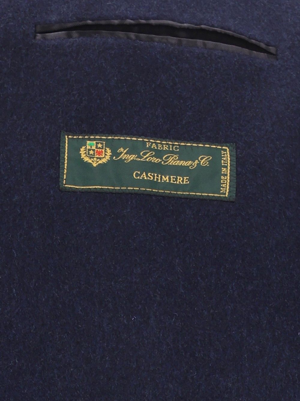 Al Duca D'Aosta Loro Piana Short Cashmere Coat Coats - Blue | f831d9d729502d8bf9488c50005b70cb1ac71c8e
