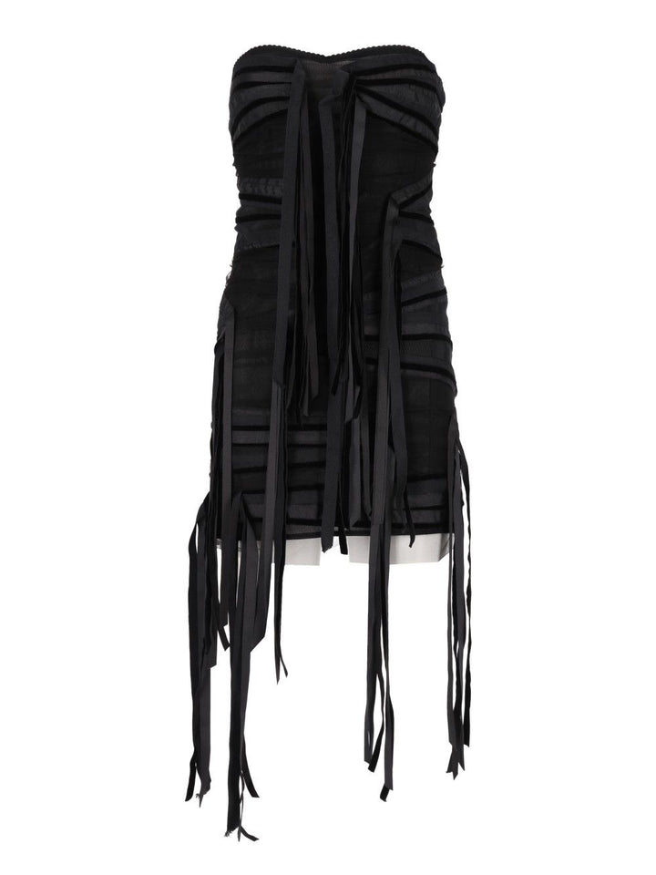 The Attico Mini Dress Dresses - Black | 11306be84a454df1df639869e176f3e0a78971f4
