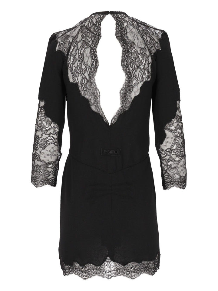 The Attico Mini Dress Dresses - Black | ca3f73c2bb64b1932bf64bbed6297125084aad22