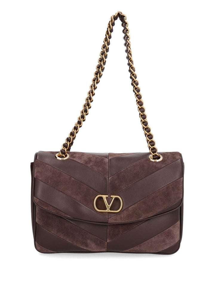 Valentino Garavani Djuna Medium Bag Shoulder Bags - Brown | 1bc6c547ff66a8a9243396afdfa5f3e2b90ebf22