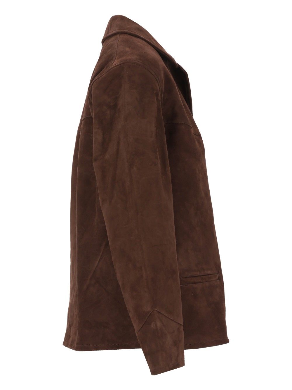 Tory Burch Suede Blazer Jackets - Brown | 0644970d4ba925ecb555bb15be60d5c6309d01ff