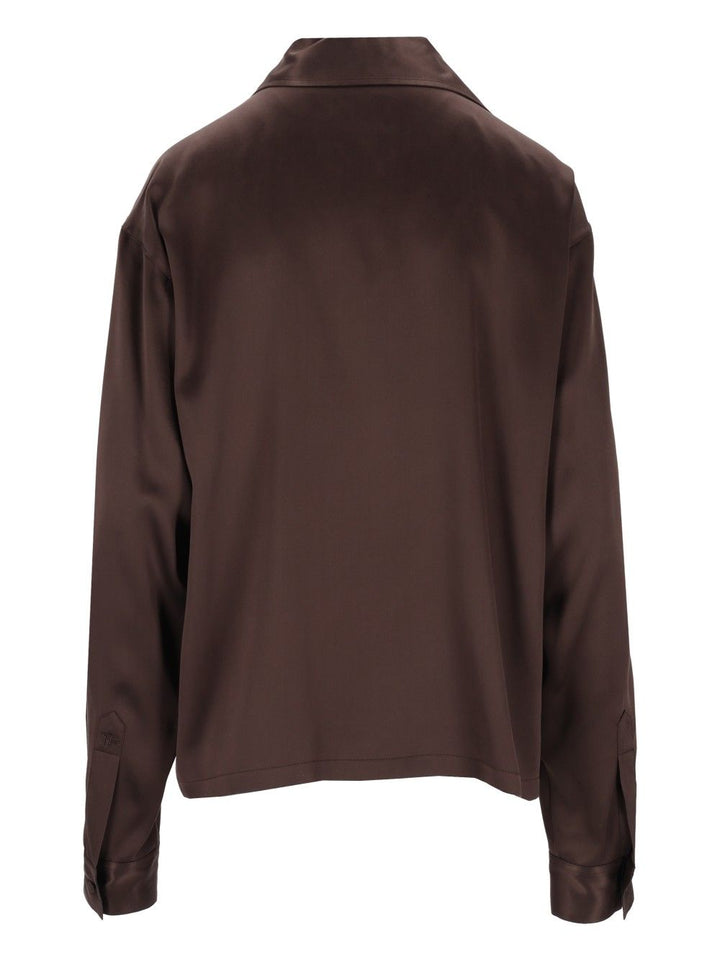 Tom Ford Soft Polo Shirt Shirts - Brown | 3a056eb5af232017860ab26f28784200906c66a9