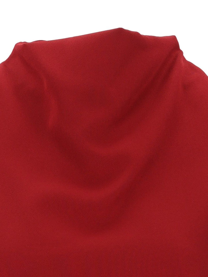 Federica Tosi Blusa Maniche Cut Off Cady Tops - Red | 83c38ed8150671ebc1d8d6872e8ff6311703e66b