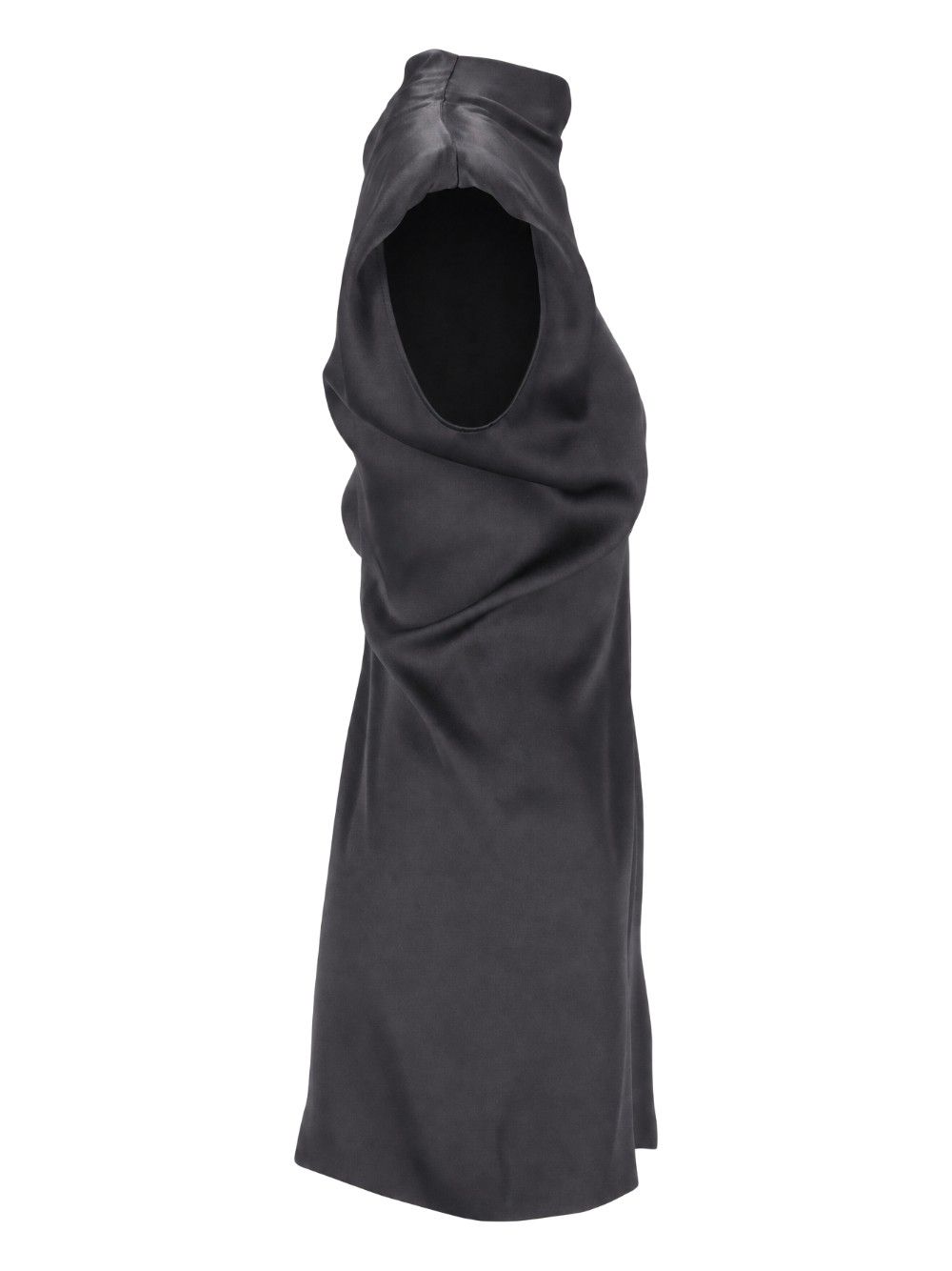 Federica Tosi Abito Corto Smanicato In Raso Unito Dresses - Grey | 16971bf69de87c942b64a0981a14f75a9de05519