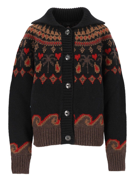 Sweet Winter Jacket Knitwear Black