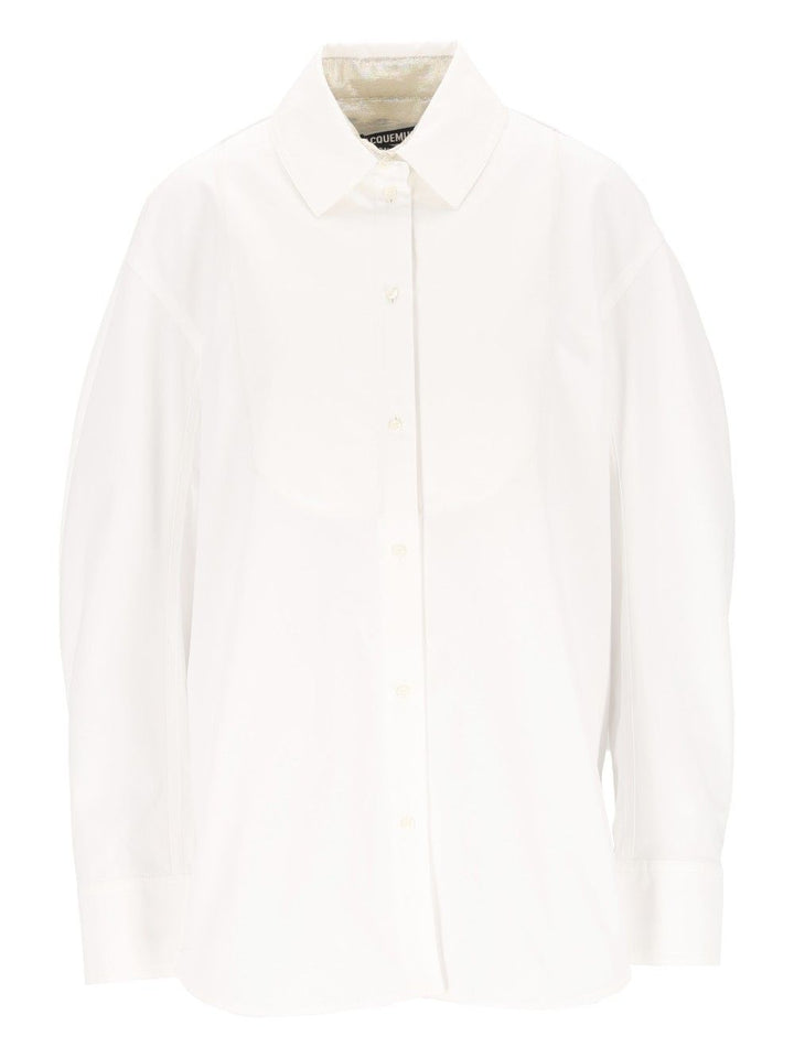 Jacquemus Classic Shirt Shirts - White | 686a426bda88fa730a2d0c37ad43e8851286f382