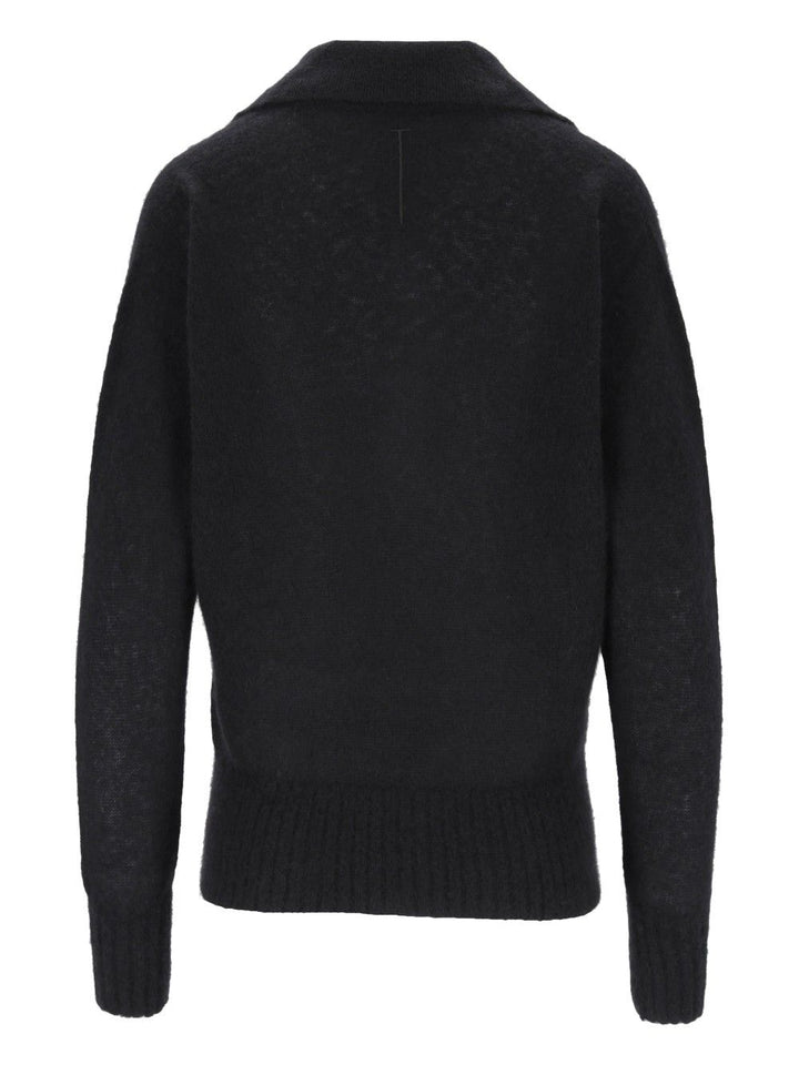 Tom Ford Sweater In Soft Cashmere And Silk Knitwear - Black | df76a662917ef2e1621c867c0f41c6e5410cfbc9