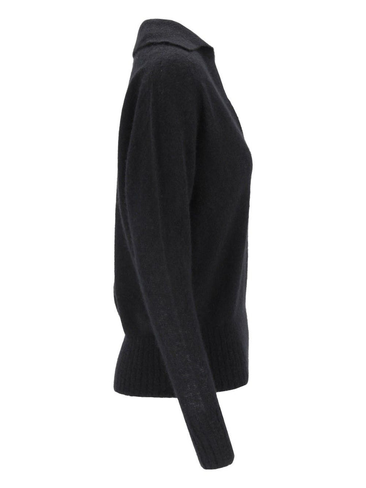 Tom Ford Sweater In Soft Cashmere And Silk Knitwear - Black | f3a96e9a185358b706e5c75f40f186b151068dfd