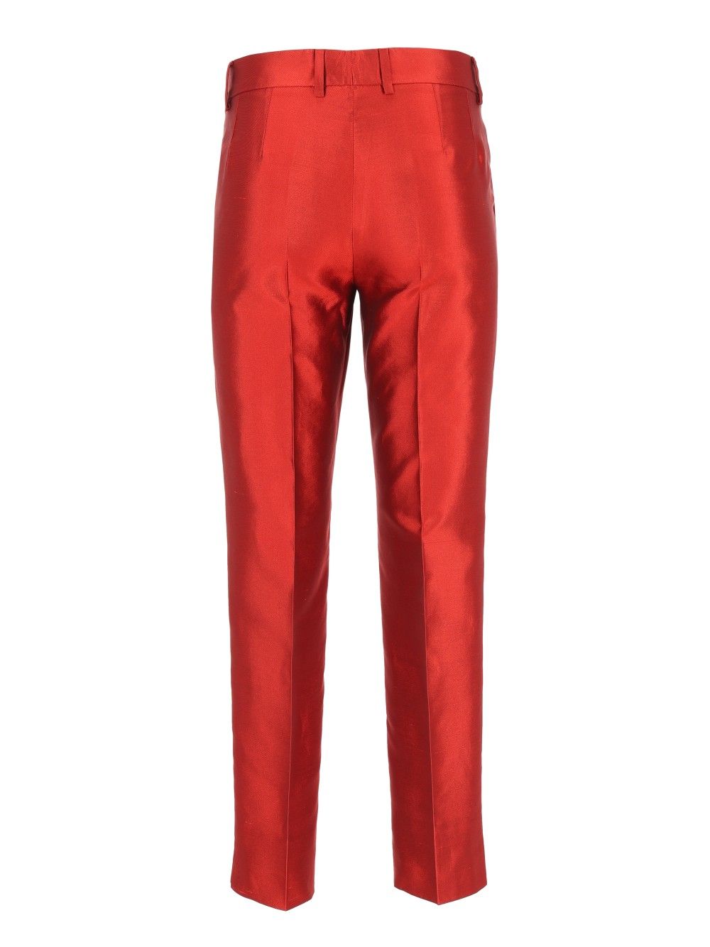 Dolce & Gabbana Mikado Trousers - Red | a4477210c10cacc62c12a6242f4fb3617c00d1d3