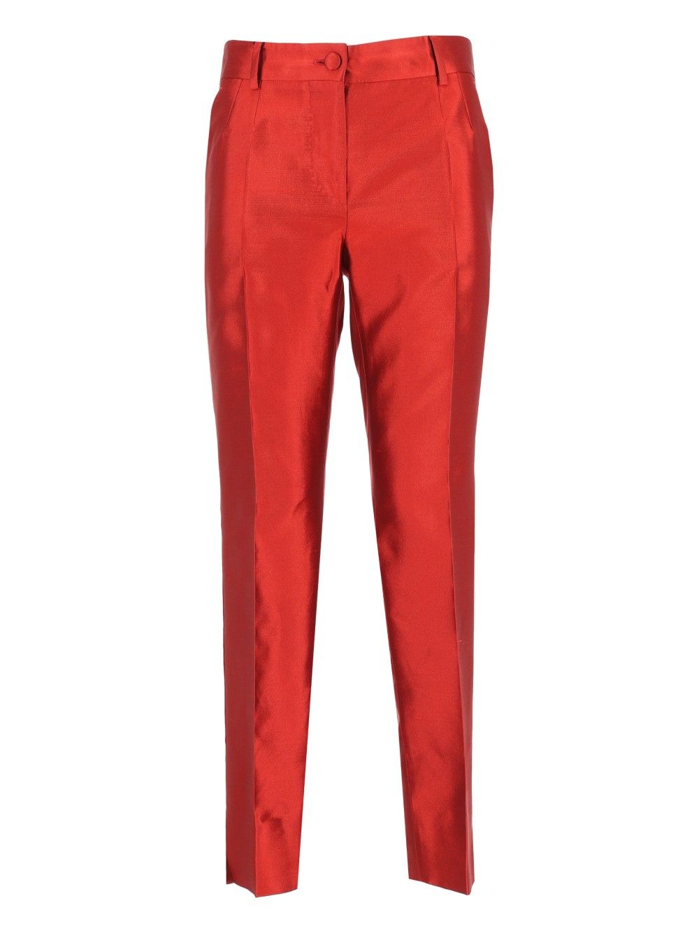 Dolce & Gabbana High Waist Trousers - Red | eba001ffe29b73f924c1cc3c9f6332dcbe6dec38
