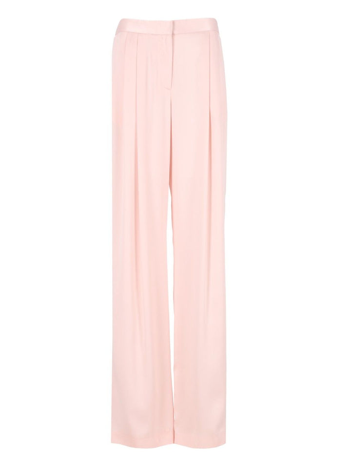 Tom Ford Peach-Feel Silk Satin Double Pleat Pants Trousers - Rose | f400e577f47c0e5ae8e7bd3ced3f8ec049839c1c